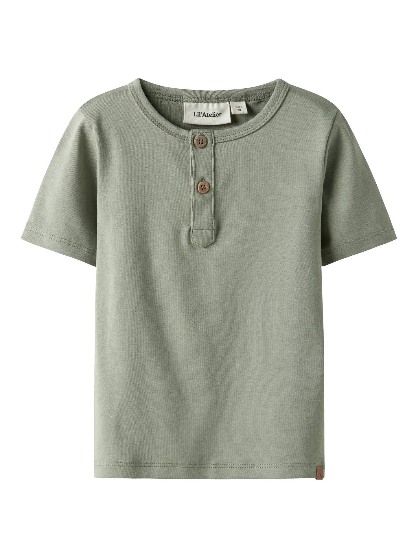 Lil Atelier Mini | Lalo Taj T-Skjorte - Seagrass