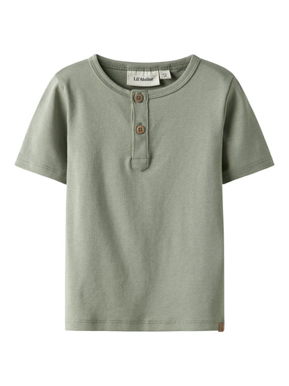 Lil Atelier Mini | Lalo Taj T-Skjorte - Seagrass
