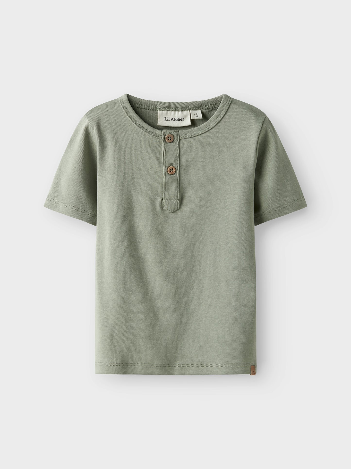 Lil Atelier Mini | Lalo Taj T-Skjorte - Seagrass