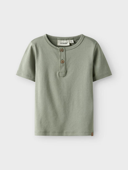 Lil Atelier Mini | Lalo Taj T-Skjorte - Seagrass