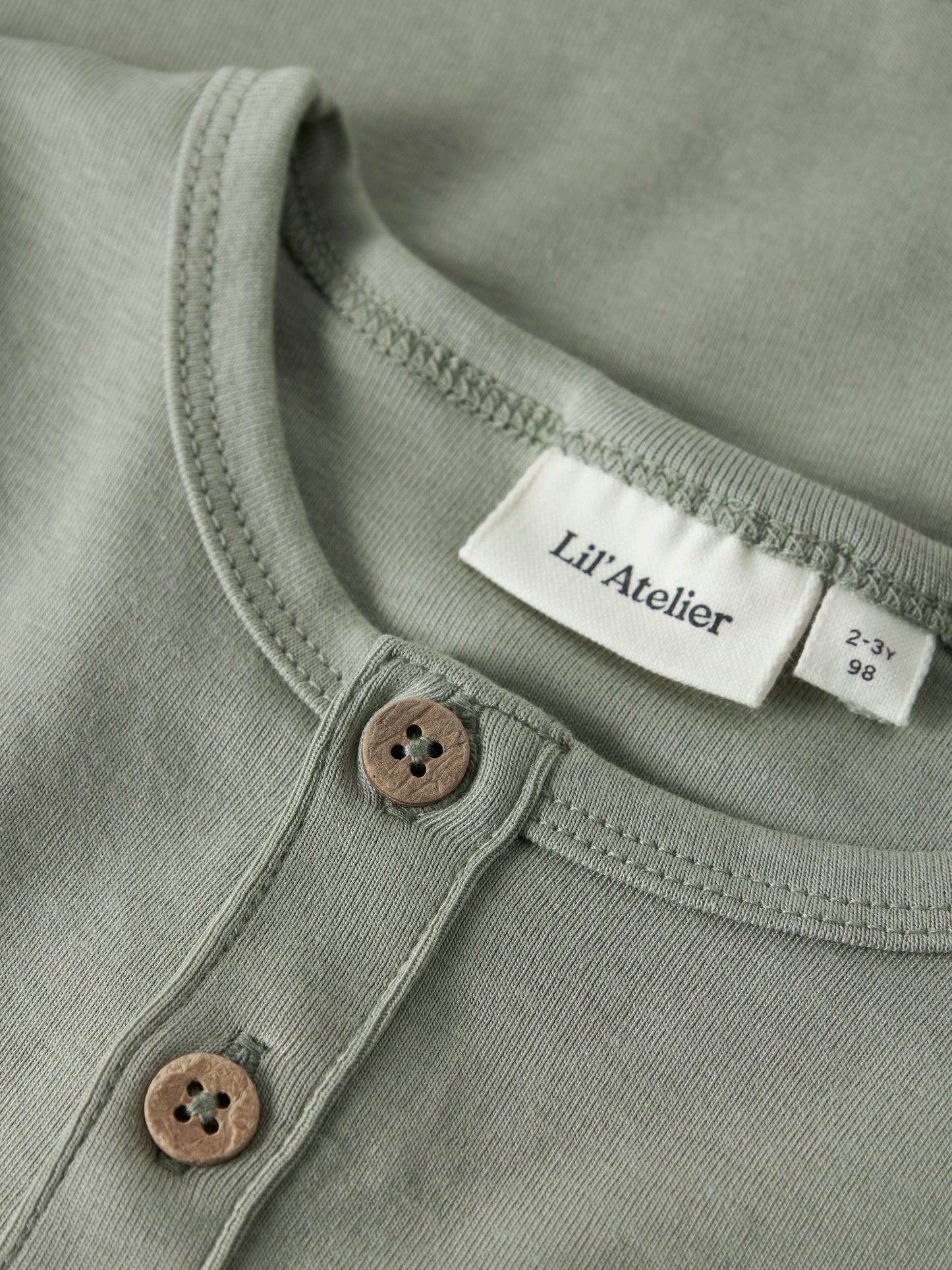 Lil Atelier Mini | Lalo Taj T-Skjorte - Seagrass
