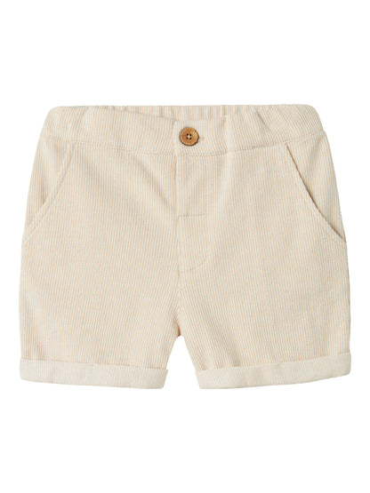 Lil Atelier Mini | Henrik Shorts - Irish Cream