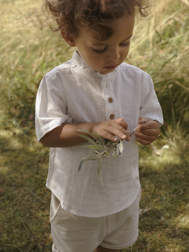 Lil Atelier Mini | Henrik Shorts - Irish Cream