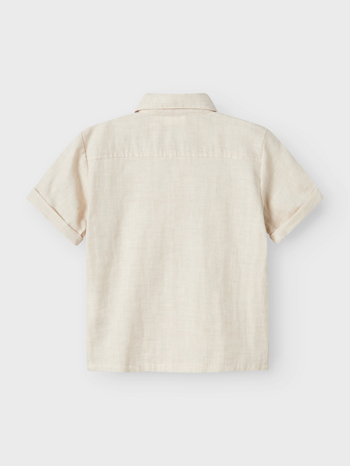 Lil Atelier Mini | Tarou Loose Shirt - Bleached Sand
