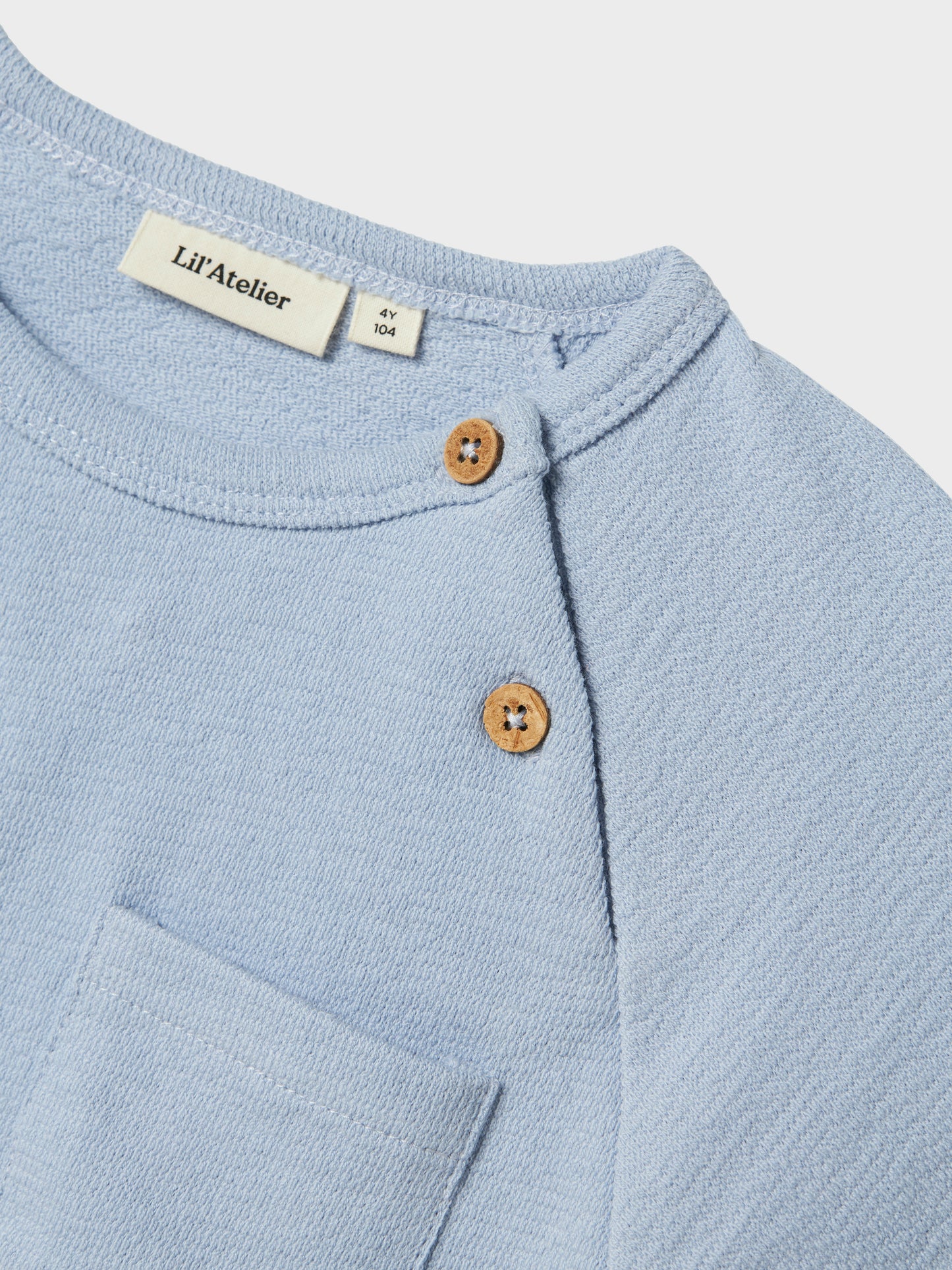 Lil Atelier Mini | Jollo Sweat Top - Zen Blue