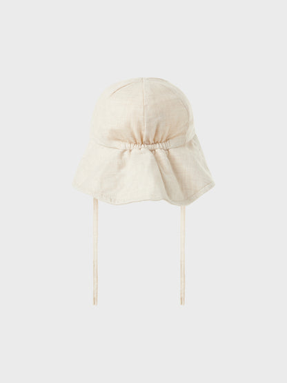 Lil Atelier Baby | Tarou Unisex Solhatt - Bleached Sand