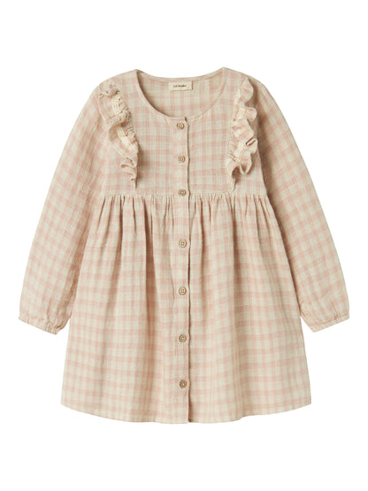 Lil Atelier Baby&Mini | Dagmar Vintage Kjole - Peach Whip