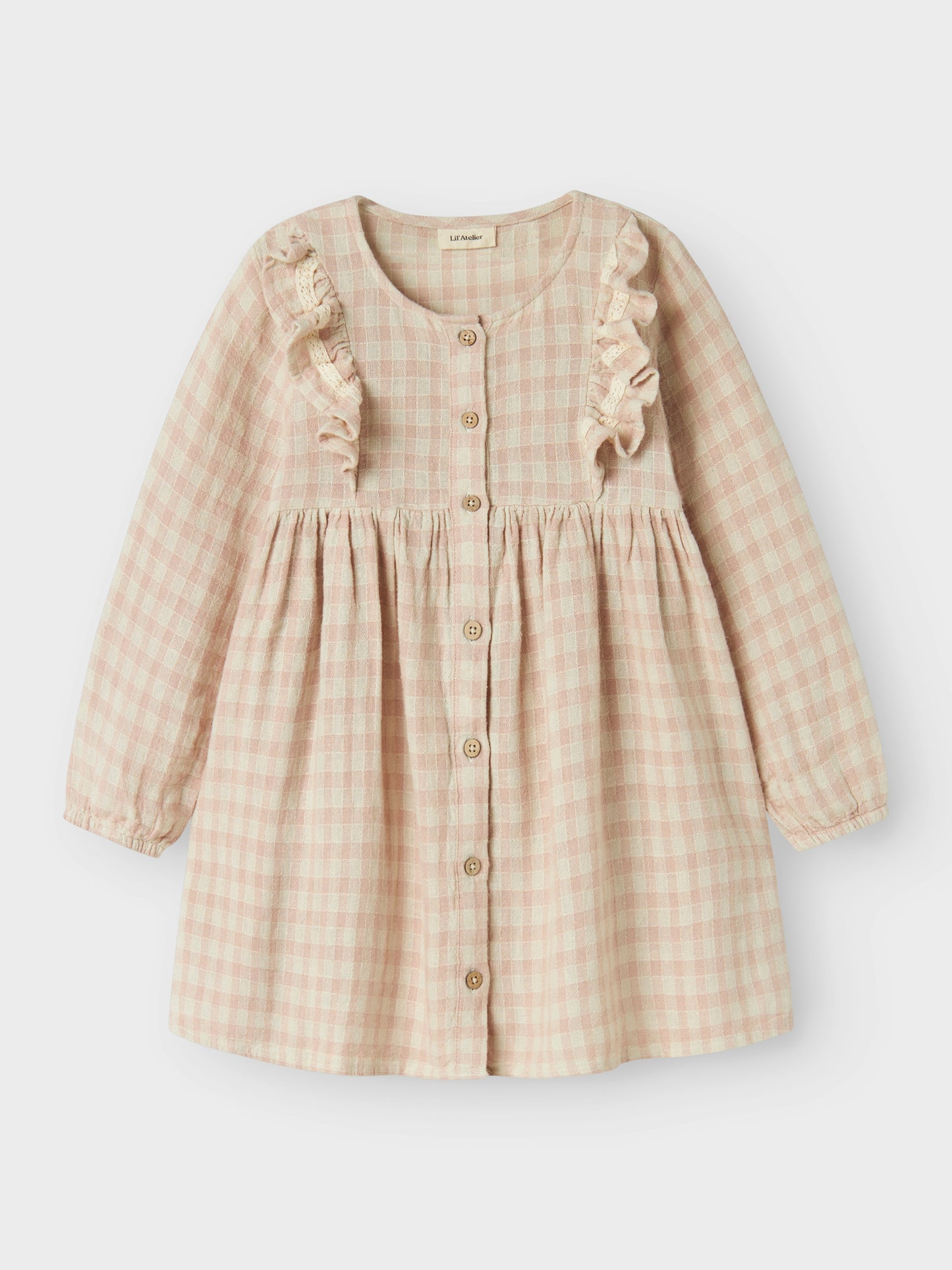 Lil Atelier Baby&Mini | Dagmar Vintage Kjole - Peach Whip