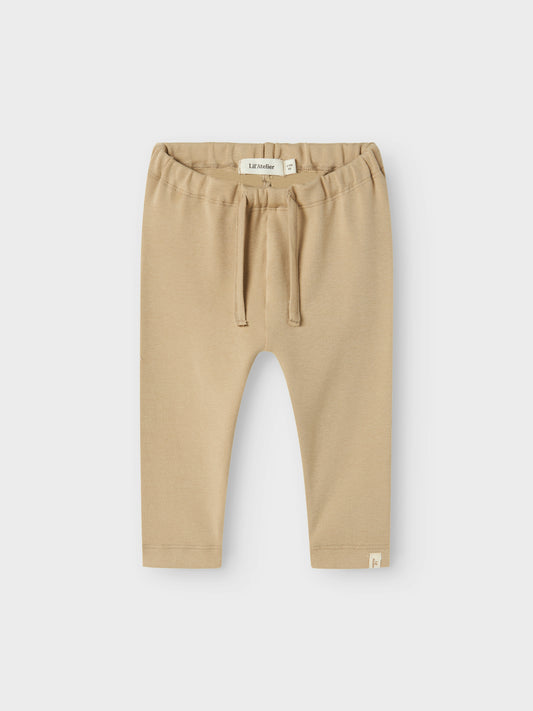 Lil Atelier Baby | Gayo Stretchy Pant - White Pepper