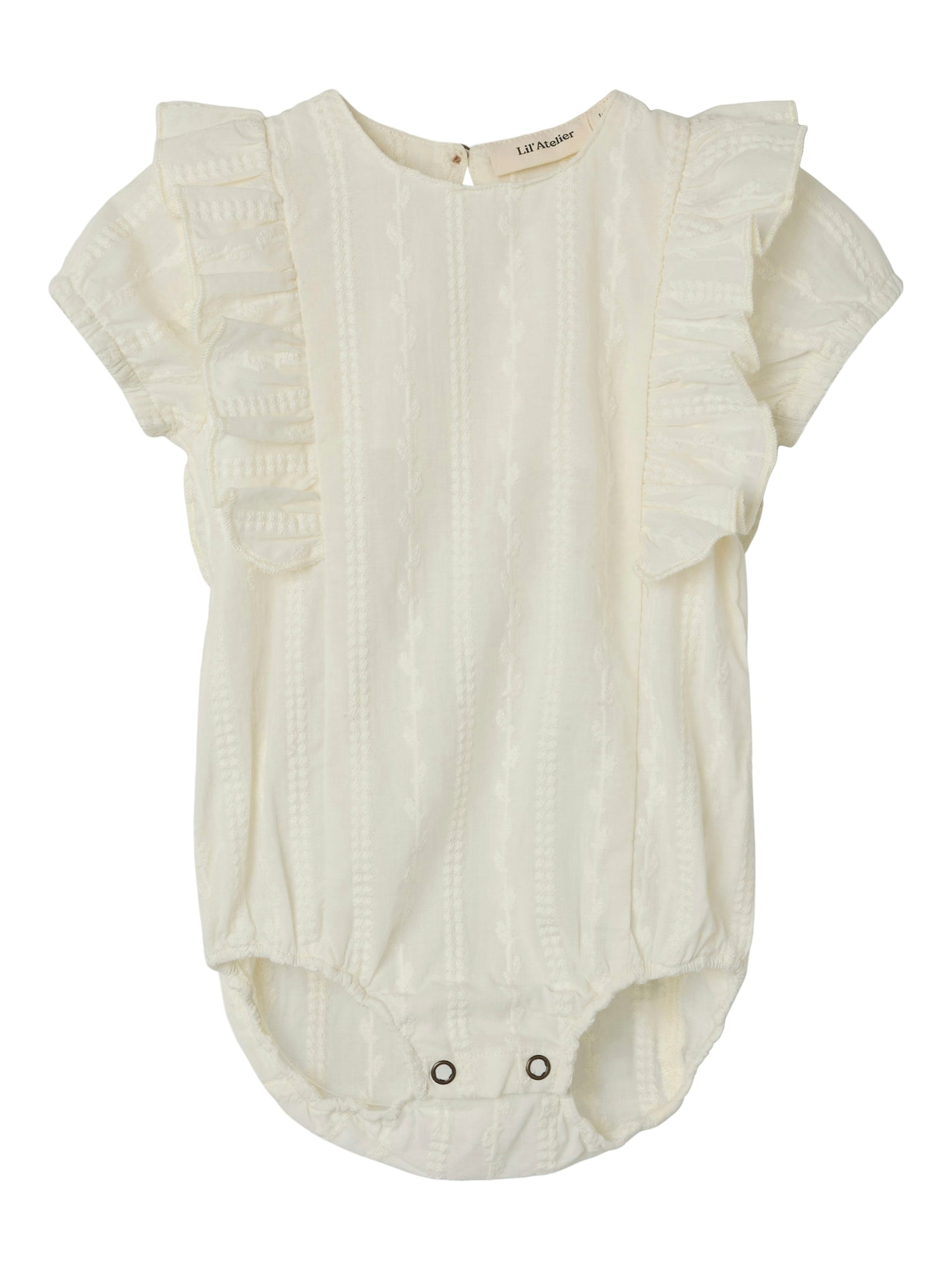 Lil Atelier Baby | Jazelle Bluse Body - Coconut Milk