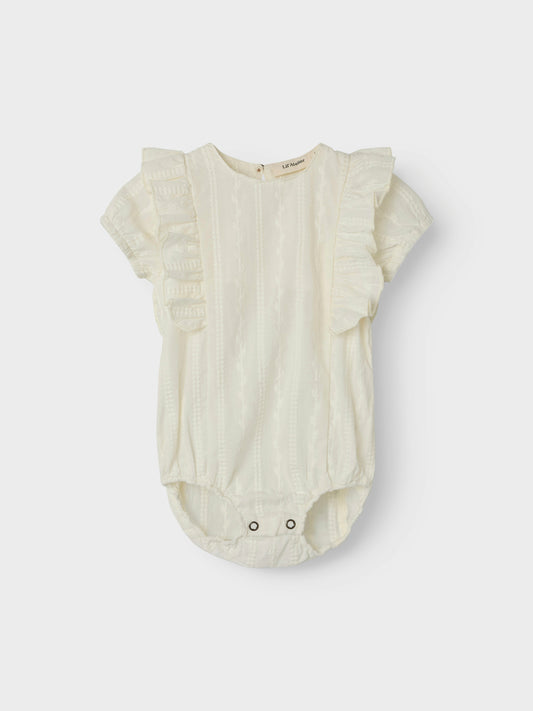 Lil Atelier Baby | Jazelle Bluse Body - Coconut Milk