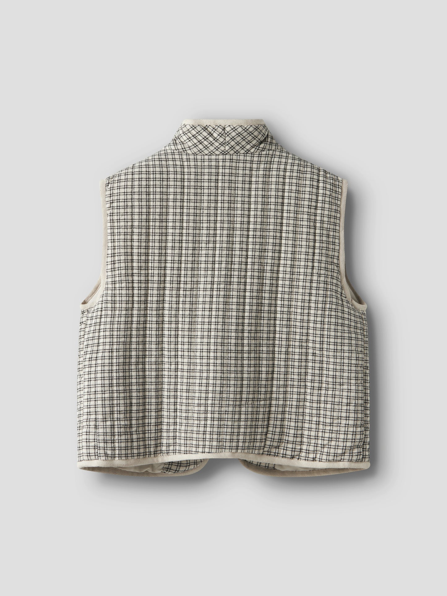 Name it KIDS | Vattert bomulls Unisex vest  -  Pumice Stone