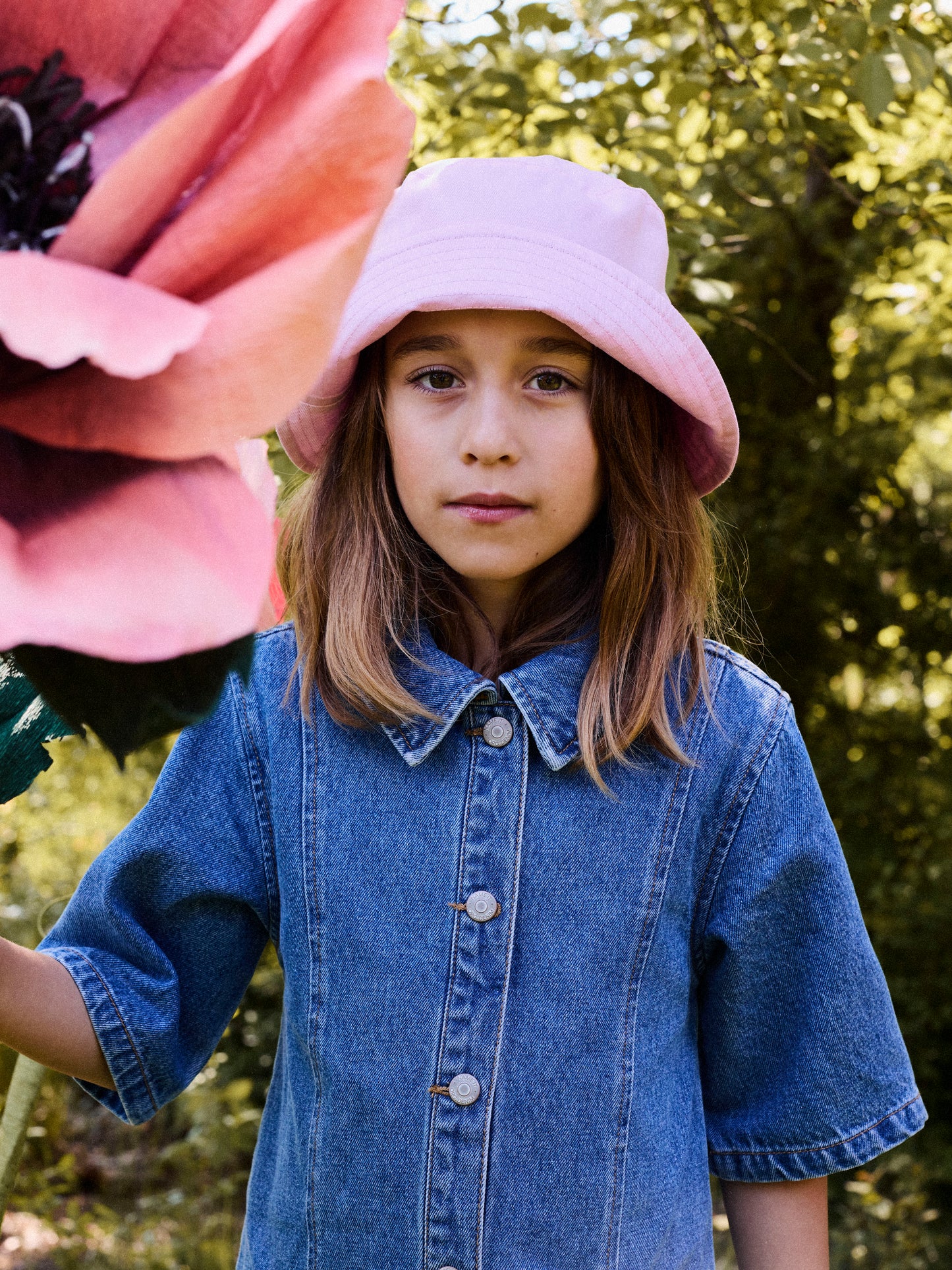 Name it KIDS | Gianna Dongeri kjole - Medium Blue Denim