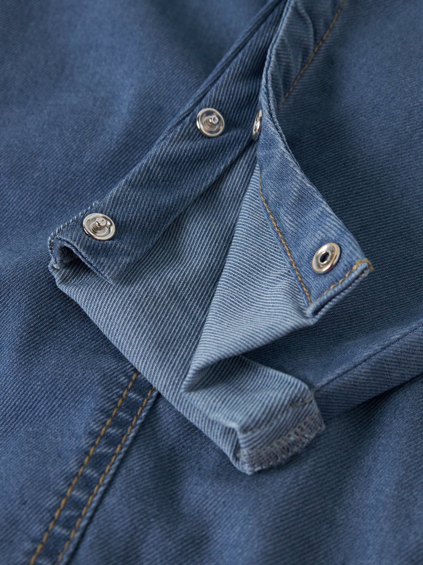 Name it Baby | Eddie Unisex Denim Overall - Medium Blue Denim