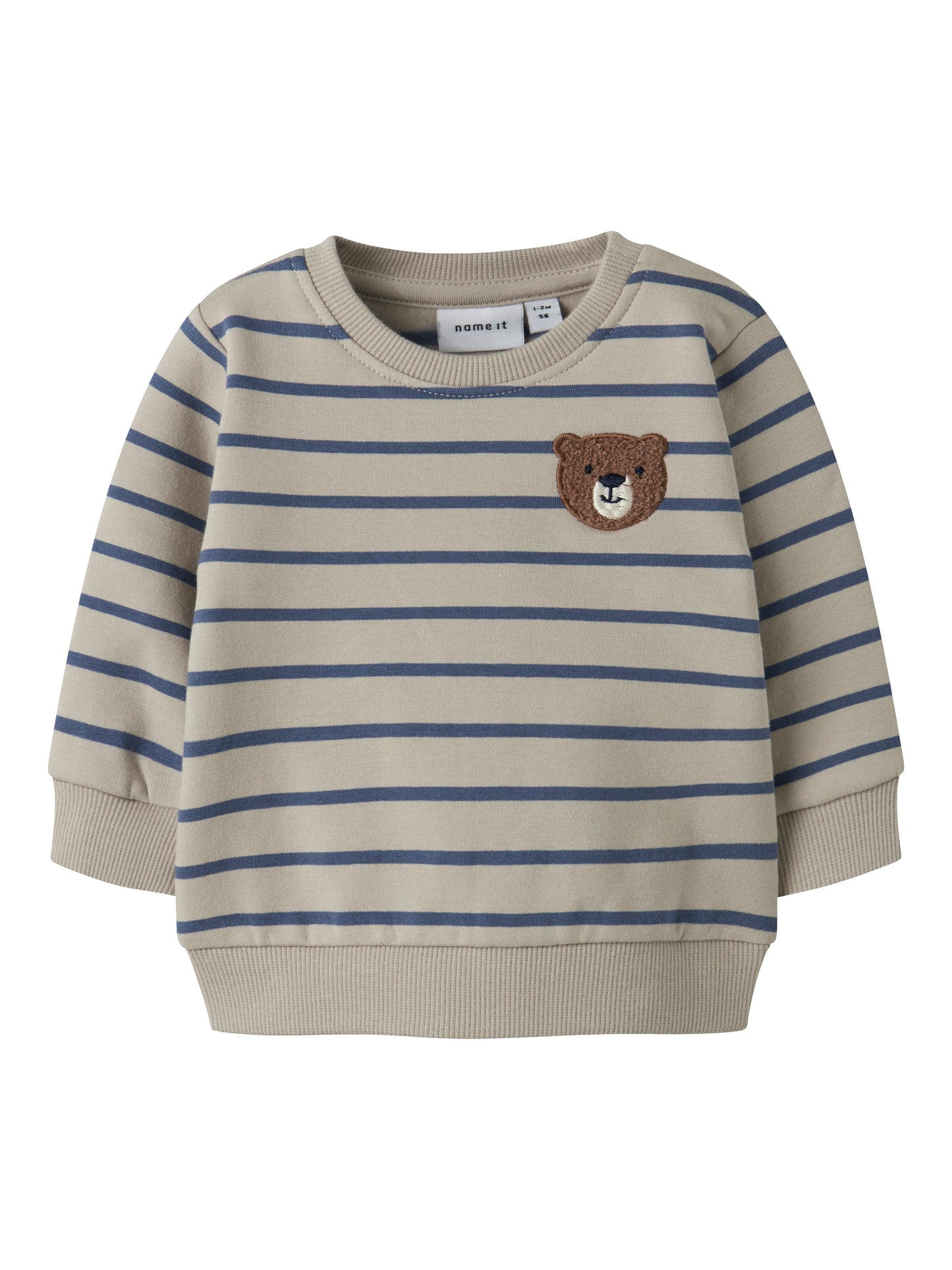 Name it baby | Daddel Sweat Genser - Chateau Gray Bamse