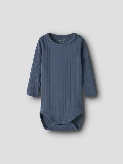 Name It BABY | Filus bomullsbody - Vintage Indigo