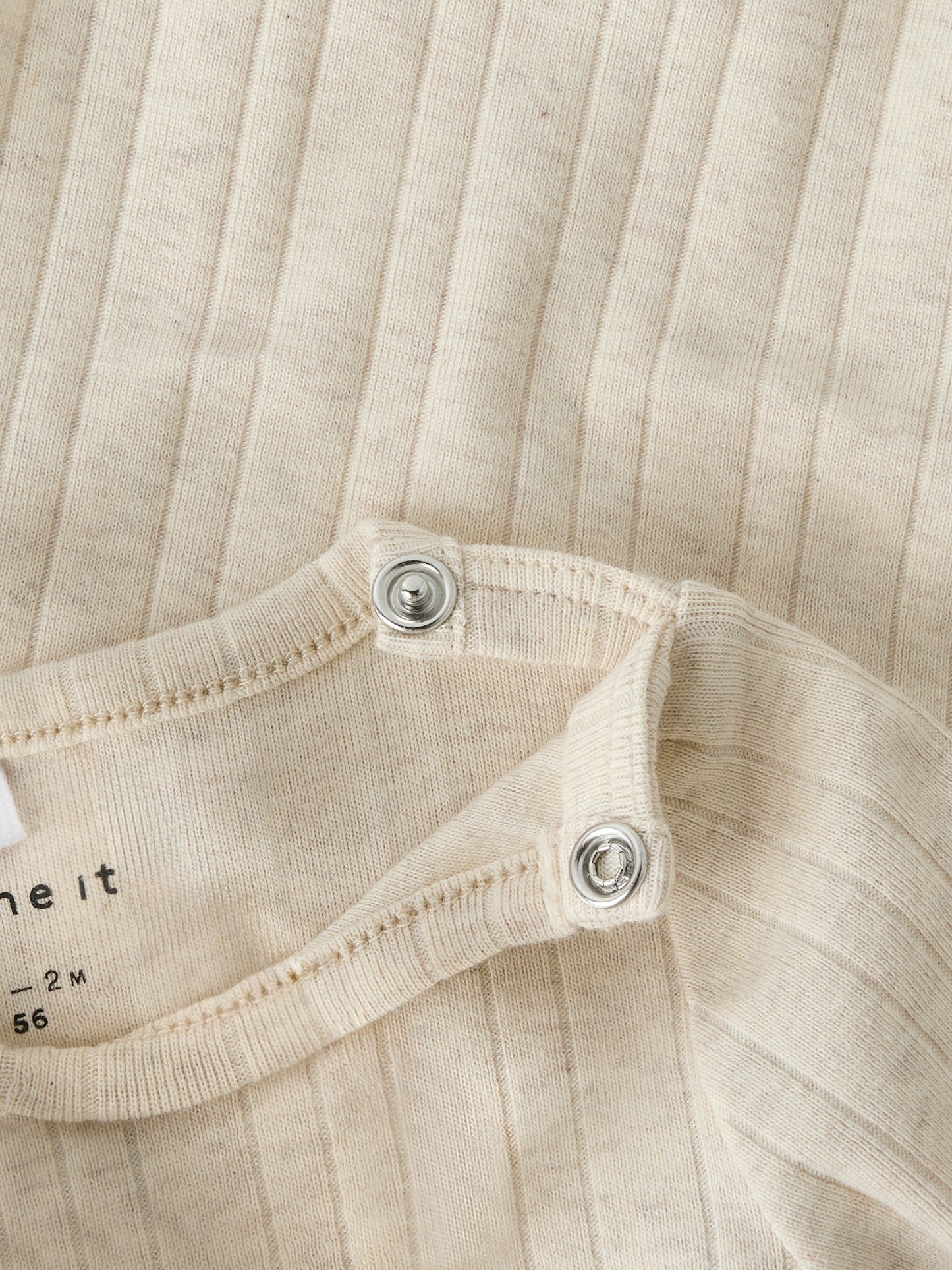 Name It BABY | Filus bomullsbody - Peyote Melange