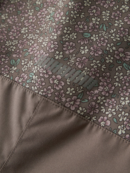 Name it | Alfa softshelldress - Brown Lentil Blomster