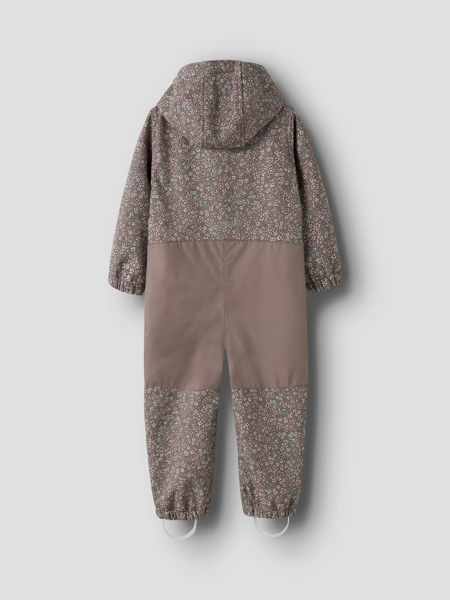Name it | Alfa softshelldress - Brown Lentil Blomster