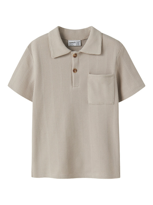 Name it KIDS | Haksi t-skjorte - Chateau Gray