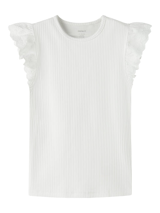 Name it KIDS | Velle T-skjorte - Bright White