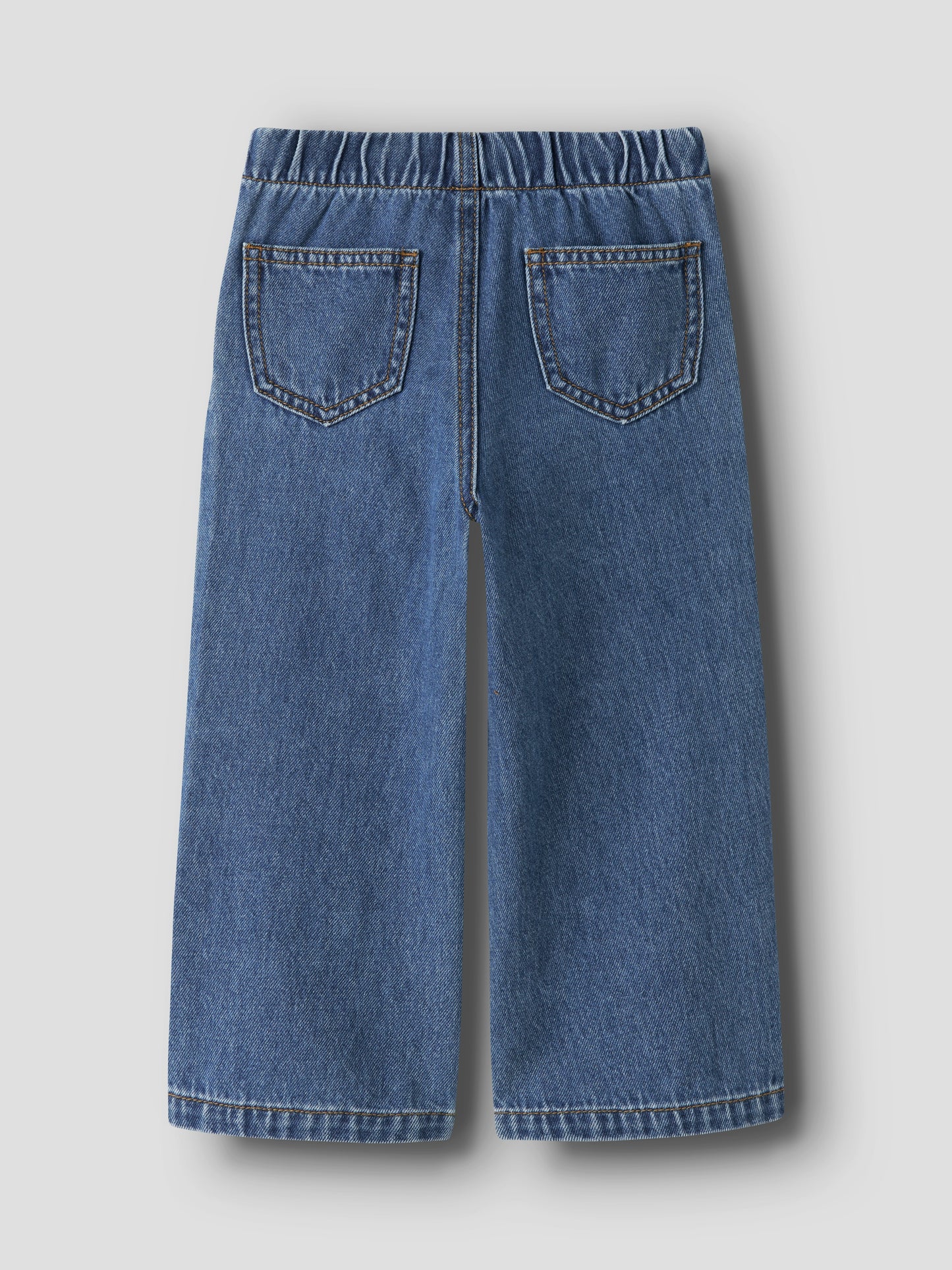 Name it MINI | Wide Pull on Jeanse - Medium Blue Denim