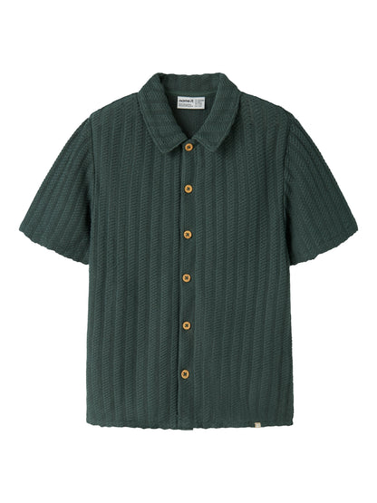 Name it KIDS | Jove Kortermet Shirt - Garden Topiary