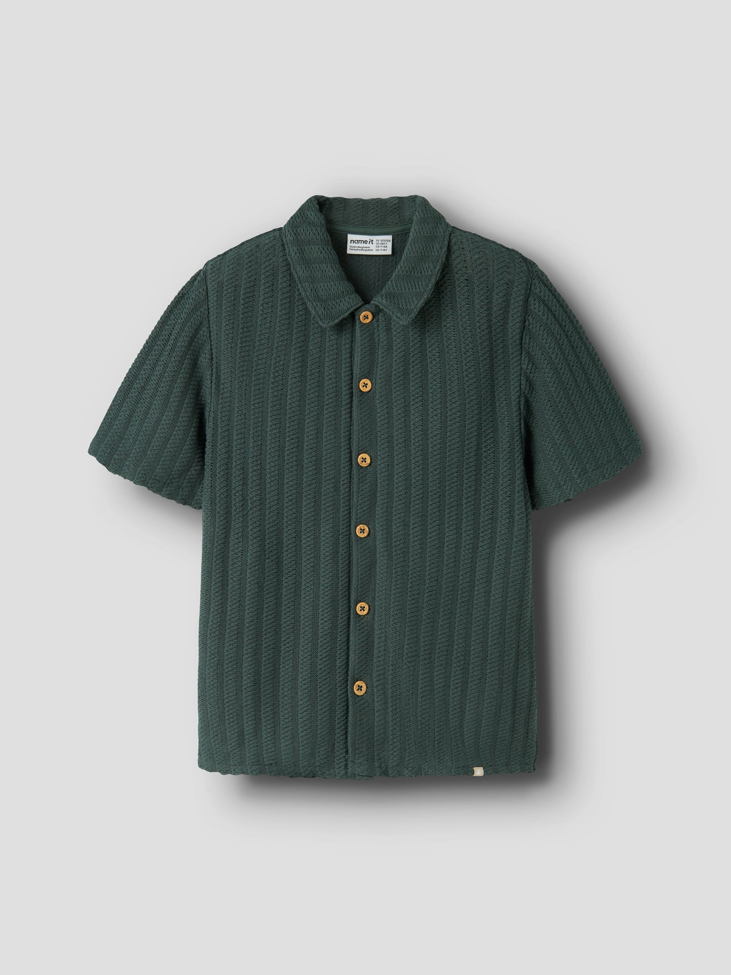 Name it KIDS | Jove Kortermet Shirt - Garden Topiary