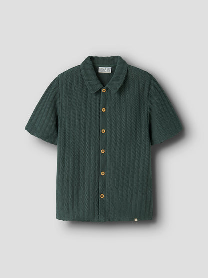 Name it KIDS | Jove Kortermet Shirt - Garden Topiary