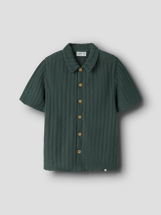 Name it KIDS | Jove Kortermet Shirt - Garden Topiary