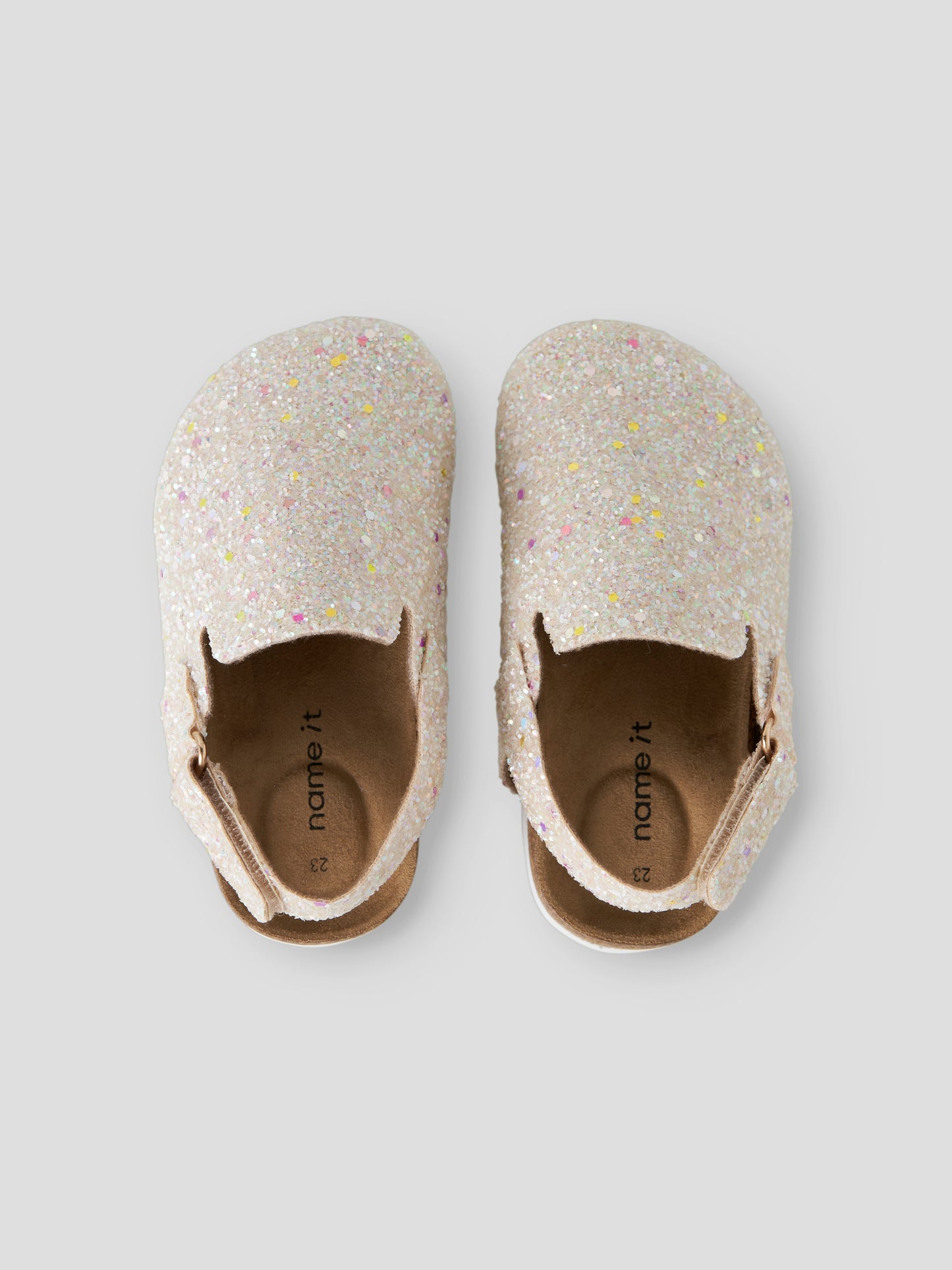 Name it | Avery glittersko - Peach Whip