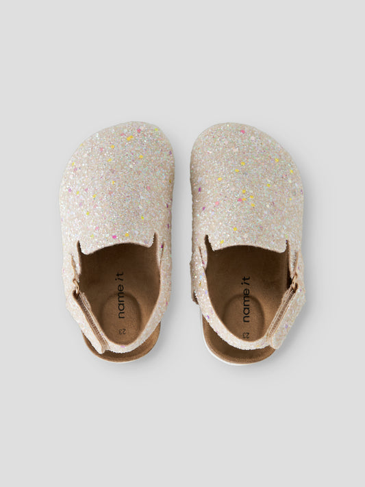 Name it | Avery glittersko - Peach Whip