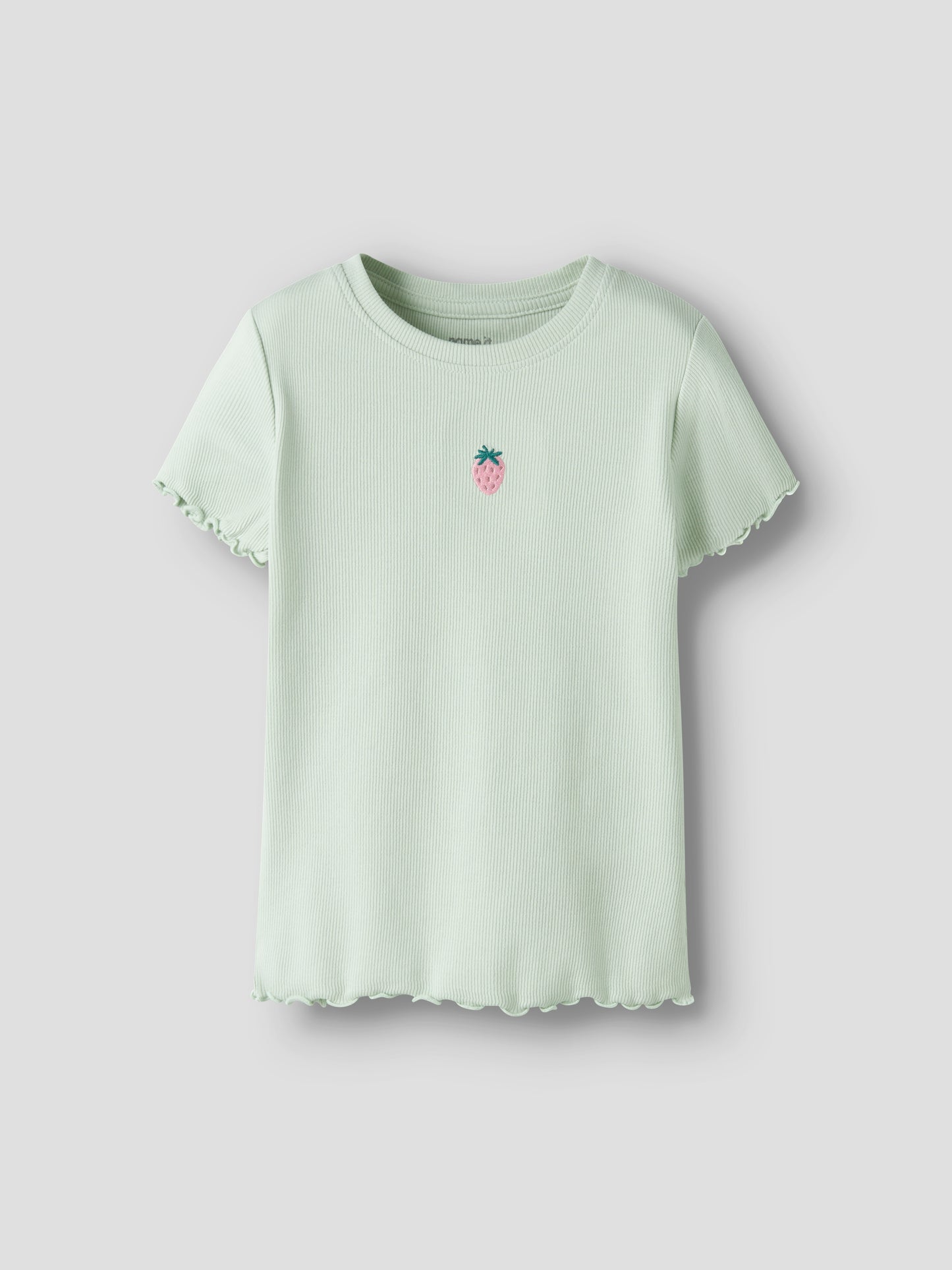 Name it MINI | Vemma t-skjorte - Pale Aqua Strawberries