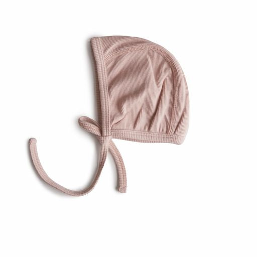 Mushie | Ribbed Baby Bonnet