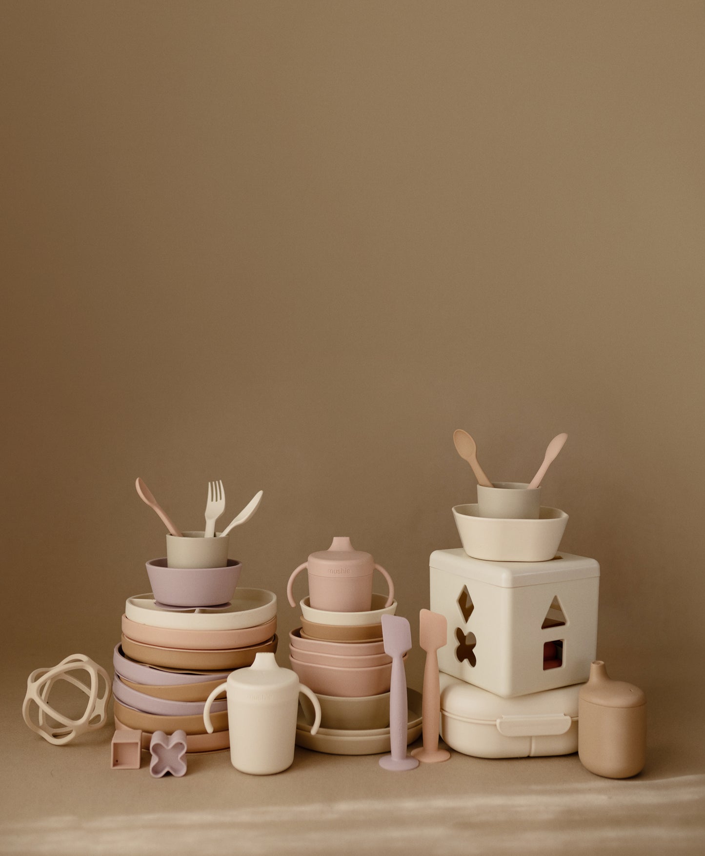 Mushie | Trainer Sippy Cup - Ivory