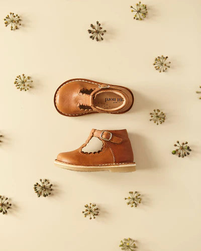 Petit Nord | T-Bar Scallop - Cognac