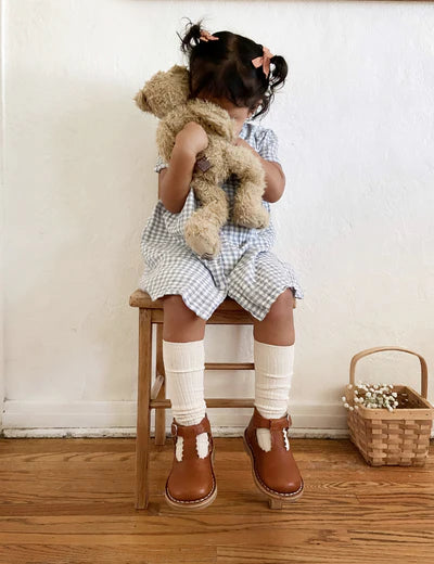 Petit Nord | T-Bar Scallop - Cognac