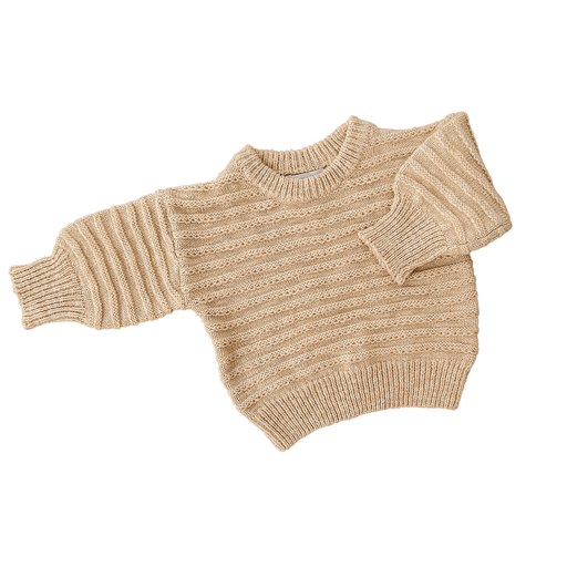 Ziggy Lou | Chunky Strikket Genser - Wheat