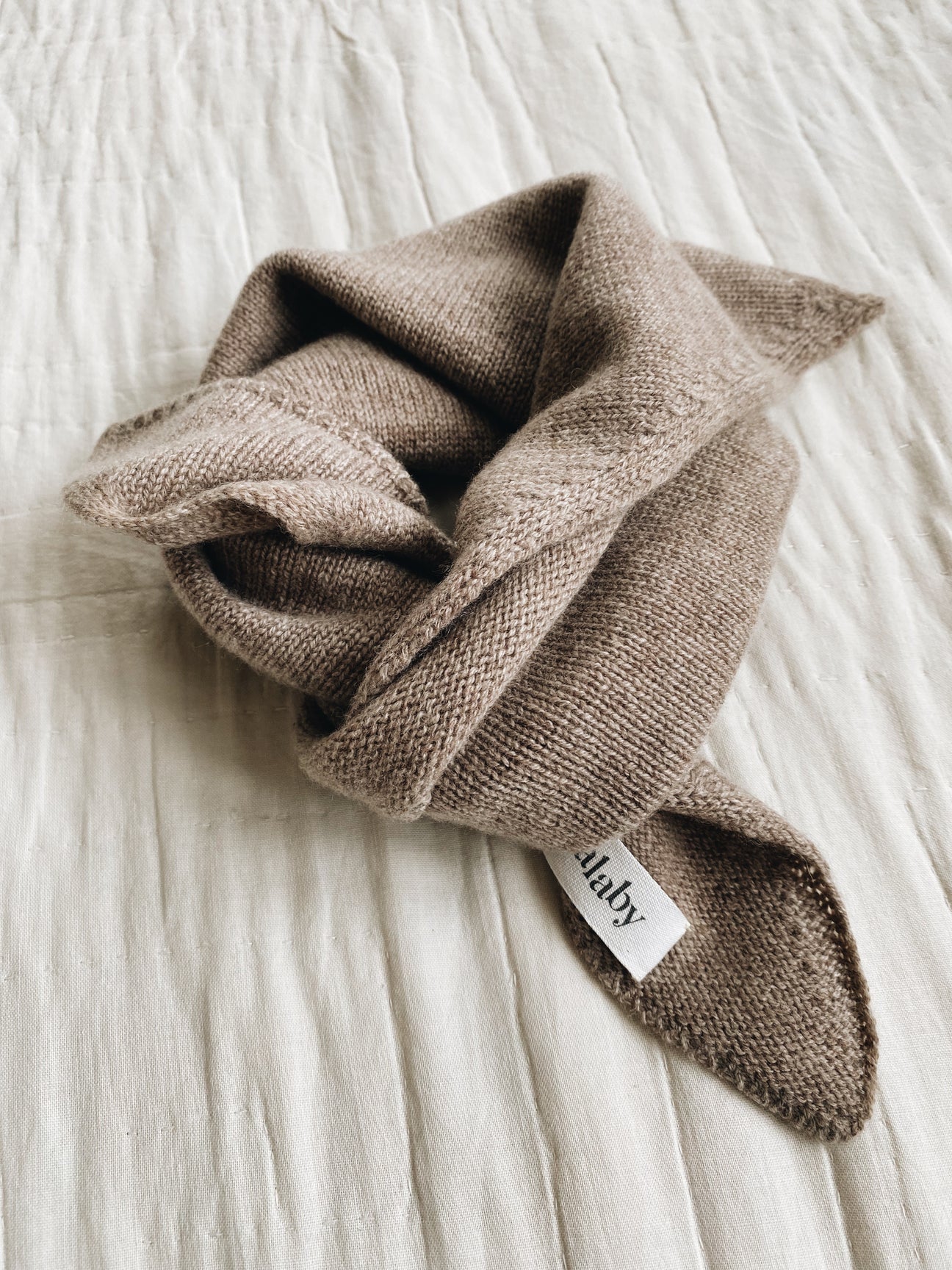 Lalaby | Atlas cashmere skjerf - Toast