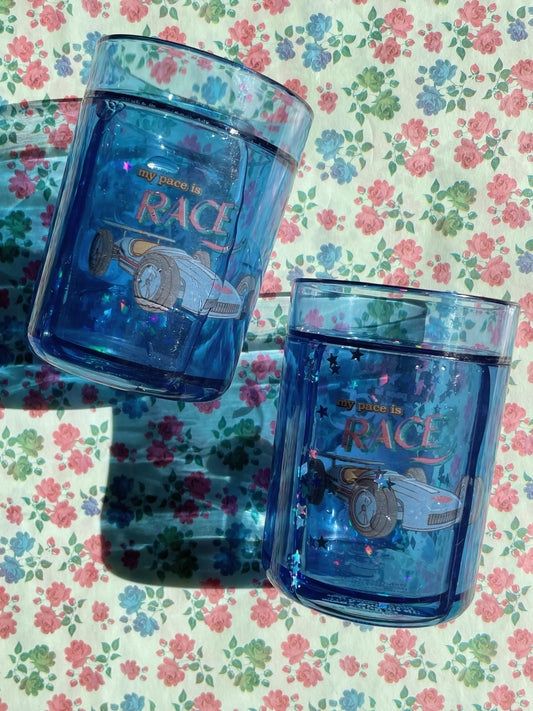 Konges Sløjd | 2 pk Glitterkopper - Racerbil