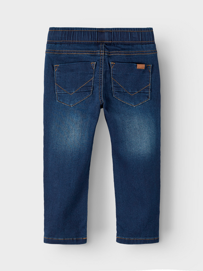 Name It Mini | Ryan Slim Sweat jeans - Dark Blue Denim