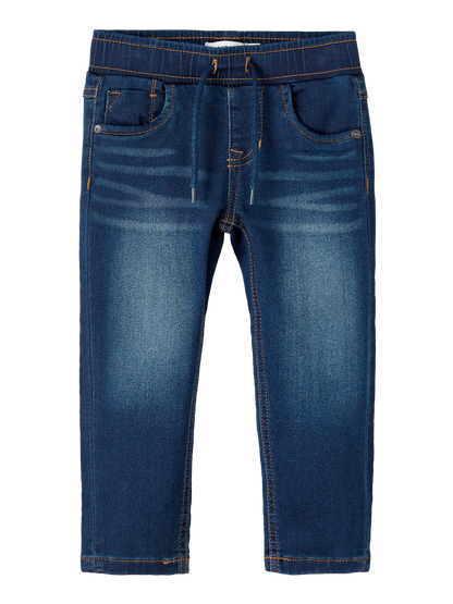 Name It Mini | Ryan Slim Sweat jeans - Dark Blue Denim