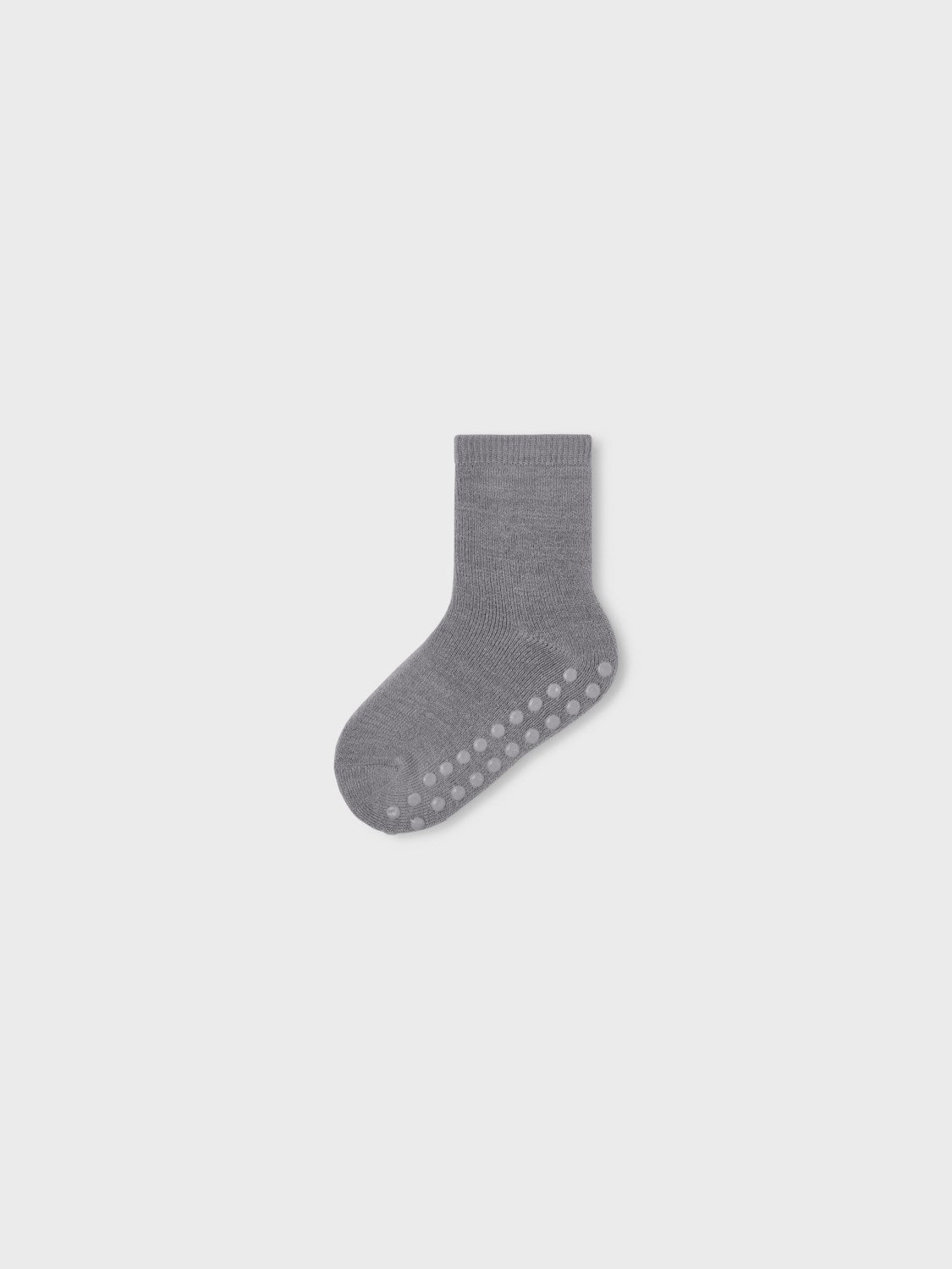 Name It | Waksi Ter Wool Sock - Silver Filigree