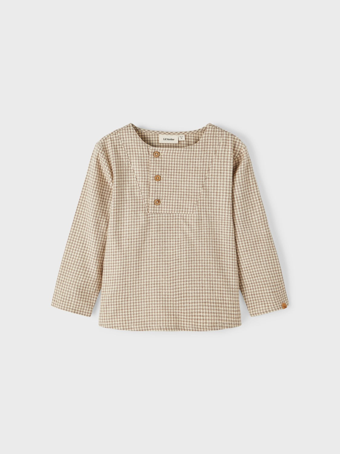 Lil Atelier | Molars Boxy Shirt - Rain Drum