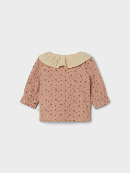 Lil Atelier Baby | Fola Loose Shirt- Sirocco