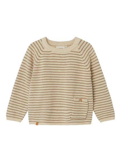 Lil Atelier Mini | Loro Knit Sweater - Wood Ash