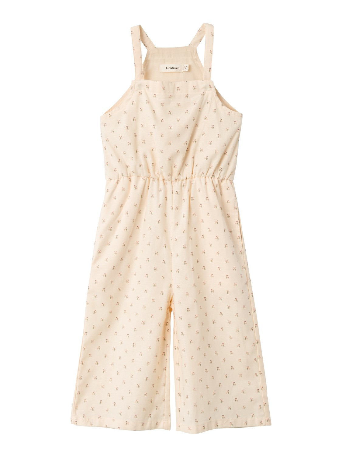 Lil Atelier Mini | Famaja Loose Ancle Overall - Turtledove