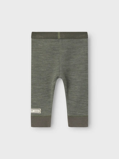 Name it Baby | Wyla Wool Longs - Mulled Basil