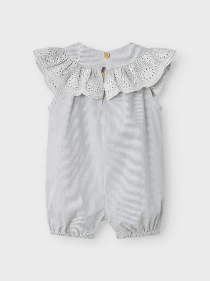 Name It Baby | Hiline Sunsuit - Chambray Blue