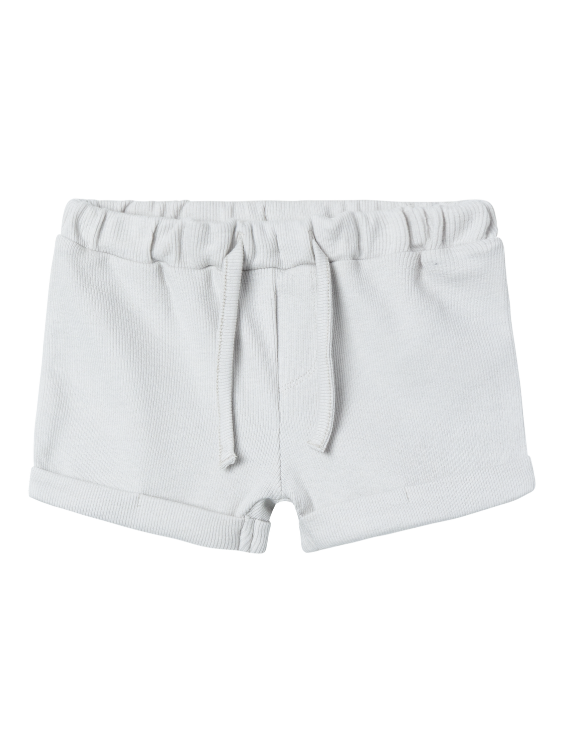 Lil Atelier Baby | Gago bomullshorts - Oyster Mushroom